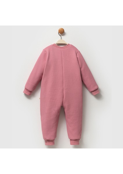 Fermuarlı Bisiklet Yaka Uyku Tulumu Unisex 2,5 Tog Waffle Kendinden Desenli modelleri