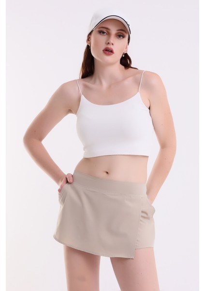 Kadın Sporcu Şort Etek-Tenis-Antreman Şortu /women Athlete Shorts Skırt/qadın Idman Yubka-Şort