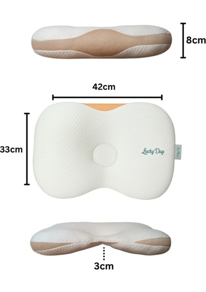 Düz Kafa Yastığı Bebek Kafa Yastığı, Air Düz Kafa Yastık, Hava Alabilen Yastık, Organik %100 Pamuk Kumaş fırsatları