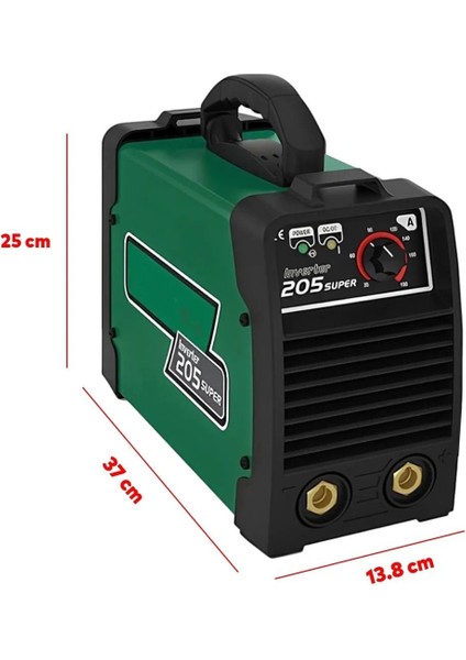 Kaynak Inverter Demir Metal Kaynak Makinesi 180 Amper 5.9 Kw Makina Ark Kaynağı Rutil Bazik Elektrot indirimleri