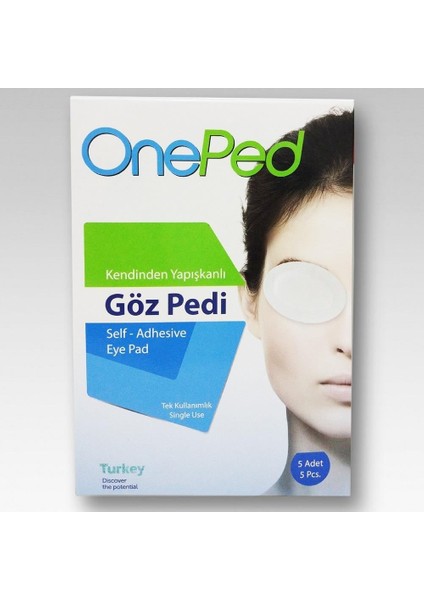 Kendinden Yapışkanlı Steril Göz Pedi 5'li fiyatları