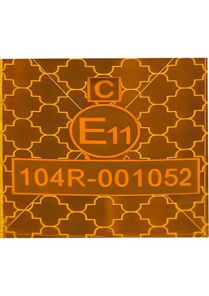 Tüvtürk Onaylı 5 Metre Sarı Parçalı Reflektörlü Reflektif Fosforlu Şerit Bant Kesikli Ikaz Bandı fırsatları