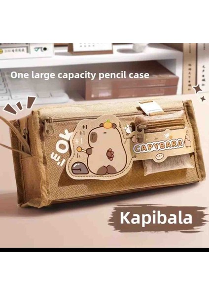 Capybara Large Büyük Kapasiteli Kalem Kutu Kapibara Kalemlik fiyatları