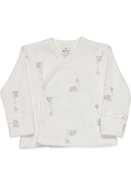 Flying Elephant 3'lü Zıbın Takım 13111 Ekru Gri fiyatları