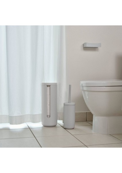 Ume Tuvalet Kağıdı Rezervi Soft Gri 40,5 cm - Çap:15 cm