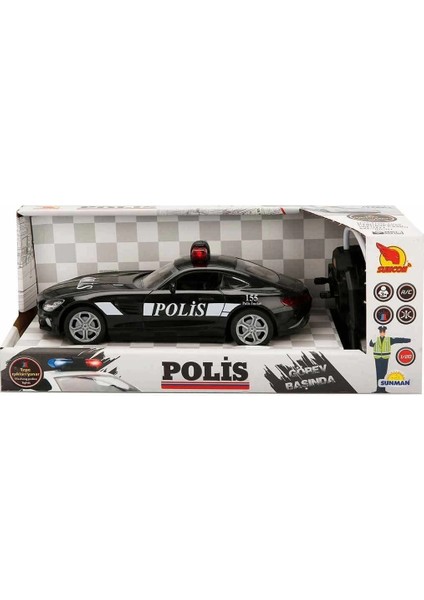 Buğz 20357 Uzaktan Kumandalı Suncon Işıklı Polis Arabası 21 cm fiyatları