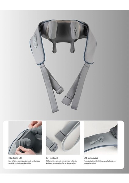 Buğz Vnb-01 U Tipi Ergonomik Boyun Masaj Cihazı modelleri