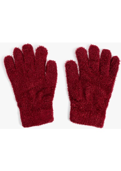 Peluş Eldiven Yumuşak Dokulu