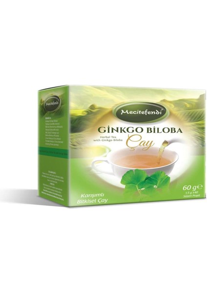 Ginkgo Biloba Çay Süzen Poşet 40'lı Vitamin indirimleri
