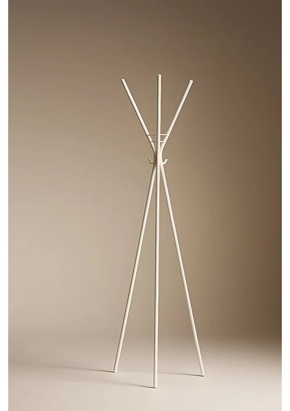 Asya Ayaklı Askılık Ofis Büro Askılık Portmanto Beyaz indirimleri