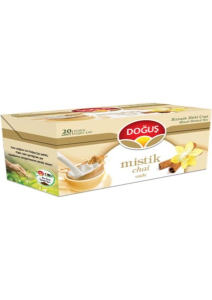 Mistik Chai Sade Karışık Bitki Çayı 20x2.5 gr Vitamin ve Mineral Bakımından Zengin fiyatları