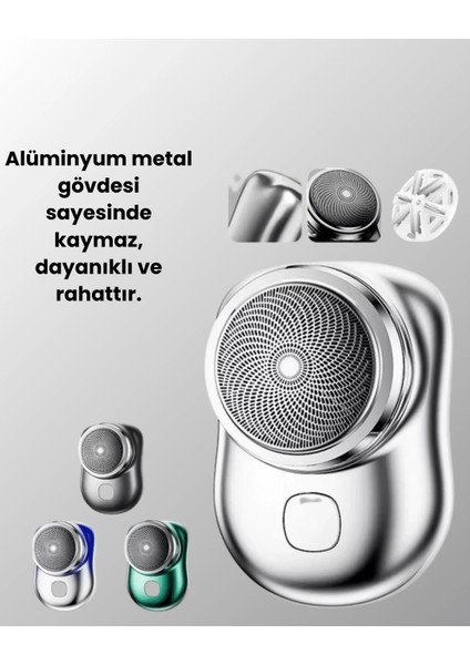 Buğz Taşınabilir, Cep Boyunda, Şarjlı Elektrikli Tıraş Makinesi fırsatları