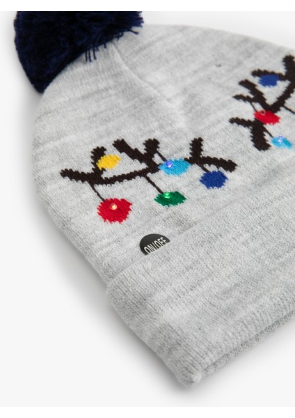 Yılbaşı Temalı Ponponlu Bere fırsatları