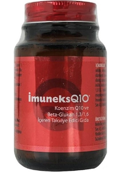 İmuneks Gıda Takviyesi Q10 30 Kapsül modelleri