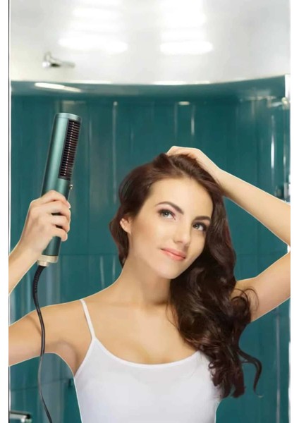 Buğz Üflemeli Fön Tarak Düzleştirici Seramik Kaplama Elektriklenme Karşıtı indirimleri