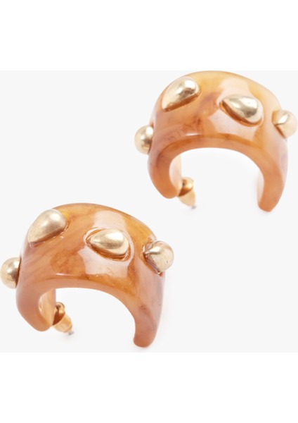 Boncuk Detaylı Halka Küpe fiyatları