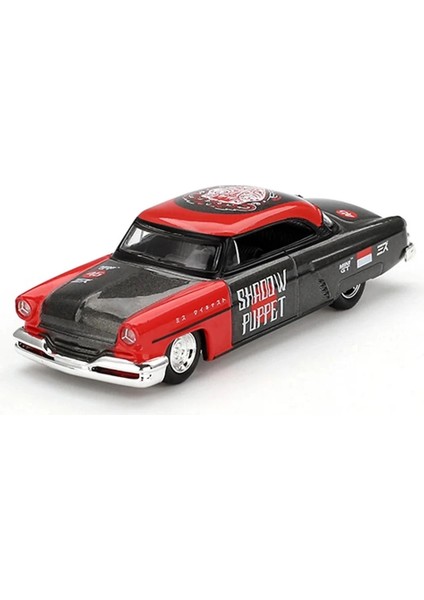 Buğz Mini Gt 1/64 Lincoln Capri Hot Rod 1954 ''shadow Puppet'' Mını Gt x Mızu Diecast indirimleri