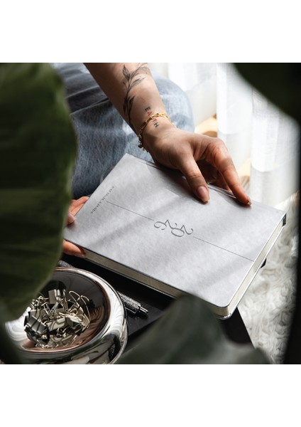 2026 A5 Sert Kapak Haftalık Ajanda – 12 Aylık Metalik Gümüş fiyatları