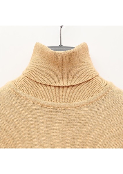 Erkek Şardonsuz Uzun Kol Ince Kazak - 180539 - Sarı fiyatları