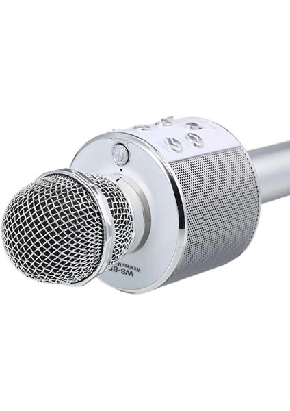 Buğz Karaoke Kablosuz Mikrofon - ARS-WS858 - 1 Adet Stokta Olan Gönderilir fiyatları