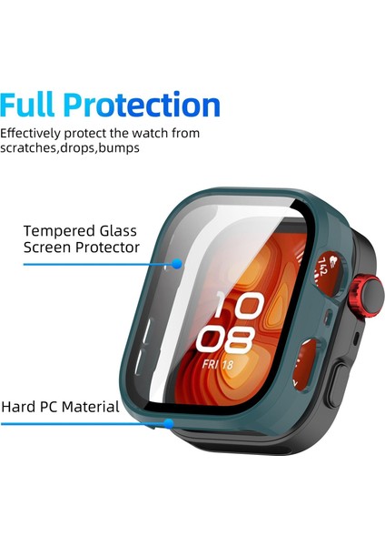 Huawei Watch Fit 4 Pro Için Temperli Film Pc Kılıfı (Yurt Dışından) fırsatları