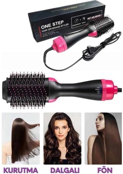 Buğz Saç Şekillendirici ve Saç Düzleştirici Fön Tarağı Tarak Fırça 1200W Saç Kurutma modelleri