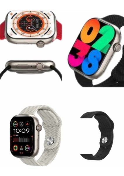 Buğz Akıllı Kol Saat Amoled Ekran Android ve Ios Uyumlu Arama Konuşma modelleri