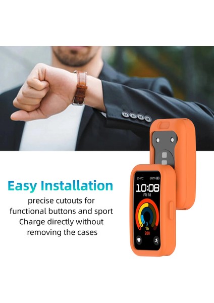 Huawei Band 10 / 9 / 8 Için Silikon Saat Kılıfı (Yurt Dışından) indirimleri