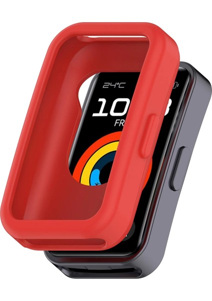 Huawei Band 10 / 9 / 8 Için Silikon Saat Kılıfı (Yurt Dışından)