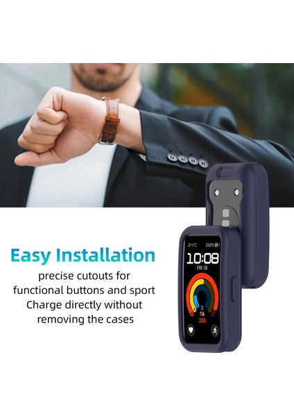 Huawei Band 10 / 9 / 8 Için Silikon Saat Kılıfı (Yurt Dışından) indirimleri