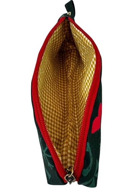 3954 El Yapımı Mini Makyaj ve Kalem Düzenleyici Çanta modelleri