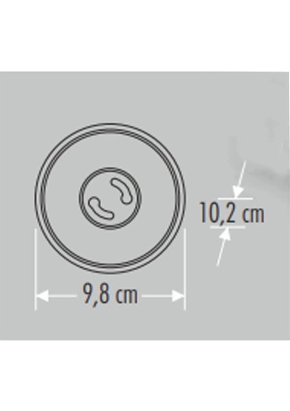Buğz Cata Ct 5421 Siyah Bakır Dekoratif Spot Kasa Gu-10 Duy fiyatları