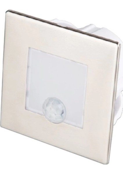 Buğz Cata Ct 5183 1.5 W Radar Sensörlü Kare Koridor Aydınlatması 6400K Beyaz Işık fırsatları