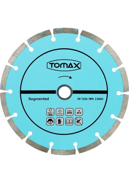 Buğz Segmentli Elmas Beton Kesici Disk - 115X2,0X22
