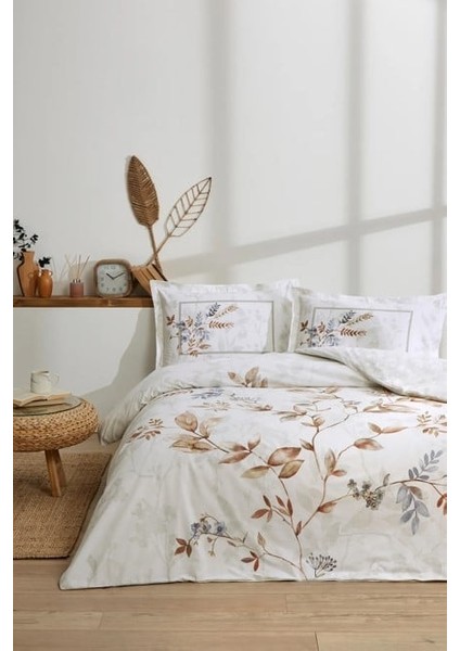 Özdilek Çift Kişilik Ranforce Nev Takımı Cuivre Gri