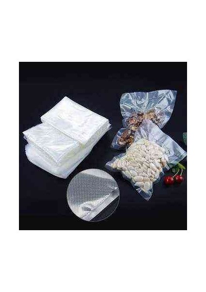 Vakum Torbası Poşeti Tırtıklı 20x25 cm 100 lü paket indirimleri
