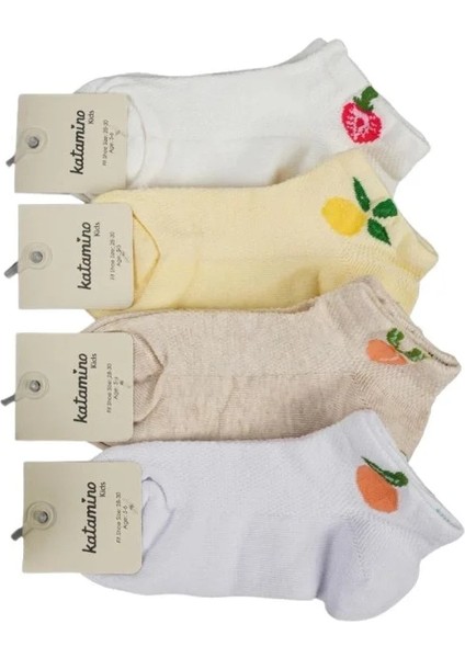 Katamino Nadya Kız Patik Çorap K20423 Asorti