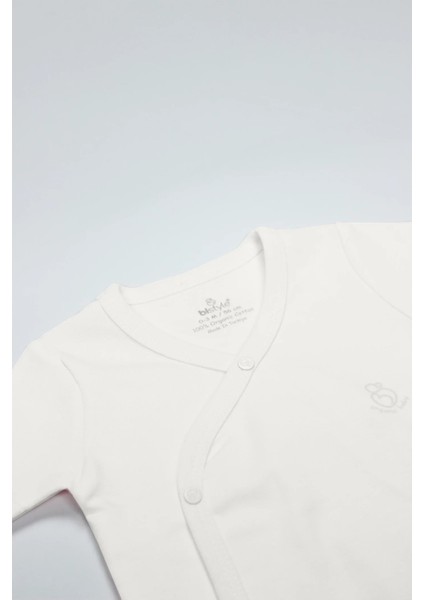 Organik Natural Basic Style Kruvaze Uzun Kol Body BS17102 Ekru fiyatları