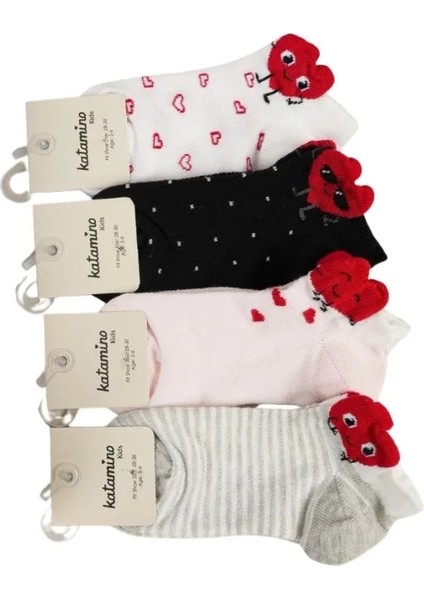 Katamino Meksiko Kız Patik Çorap K20414 Asorti