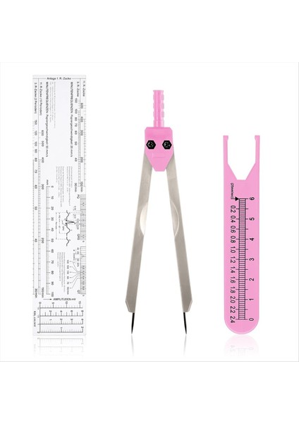 Ekg Kumpasları Ekg Kumpasları Cetvelli Ölçüm Aleti Ekg Kumpası (Yurt Dışından)