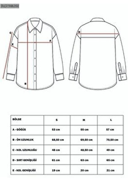 Çizgili Kadın Gömlek Günlük Kullanım İçin Uzun Kol Oversize Mavi