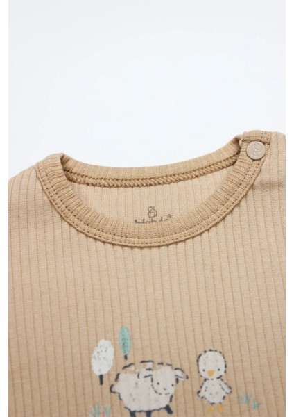 Always Dream Yarım Kol 2'li Body 17114 Ekru Bej indirimleri