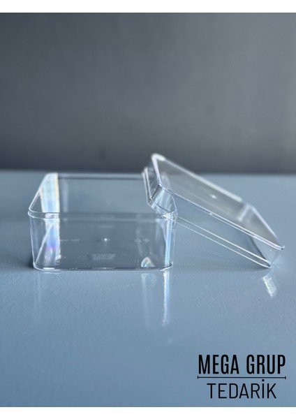 Mika Alura Kapaklı Çok Amaçlı Kutu Kare 400CC 12 Li fiyatları