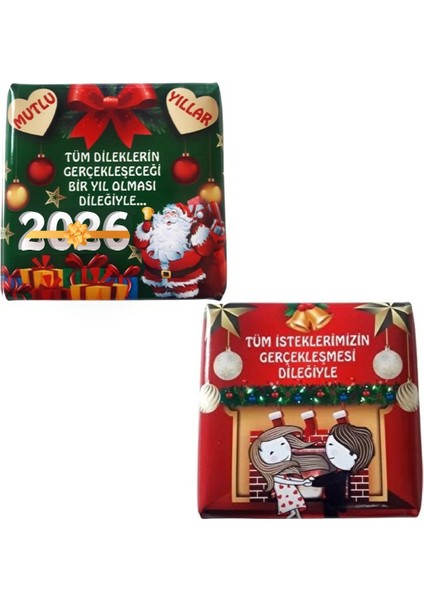 2026 Yılbaşı Çikolatası 2'li