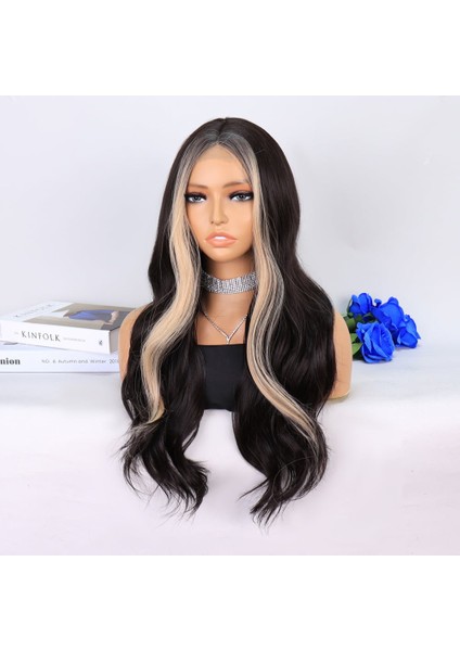 Koyu Kahverengi Perçemler Balköpüğü Tül Peruk fırsatları