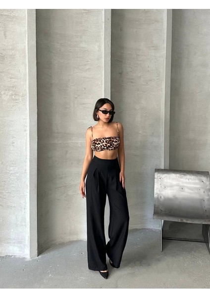 Pileli Keten Pantolon indirimleri