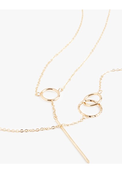 Sallantılı Halka Kolye modelleri