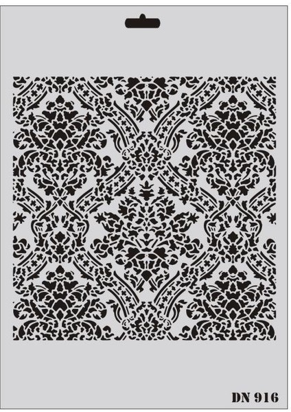 Rich Dantel Seri DN-916 Stencil 35X25 cm