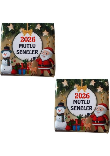 İkili Yılbaşı Çikolatası 2026