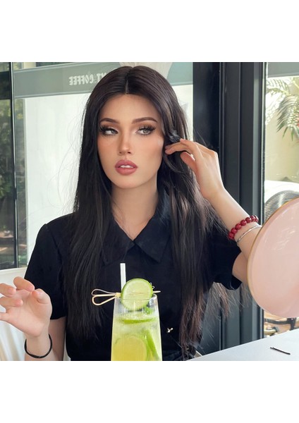 Sıcak Kahverengi Düz Tül Peruk fiyatları